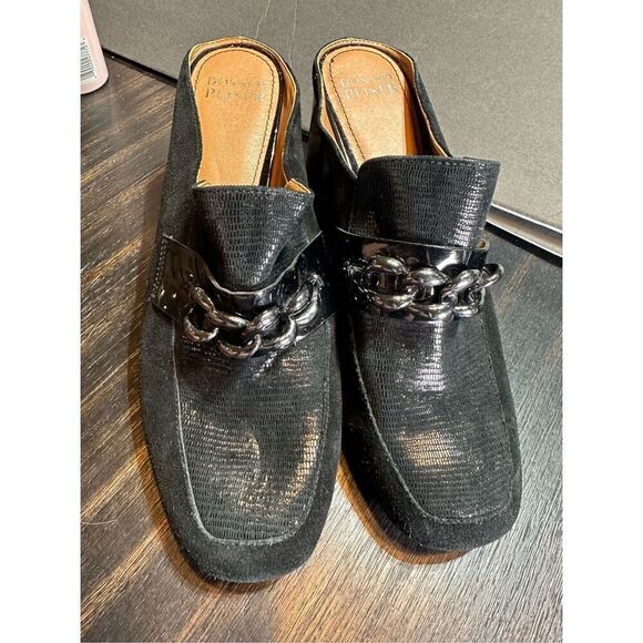 Donald Pliner size 11 N black mules - Picture 2 of 12